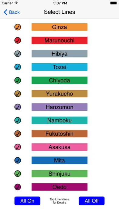 Tokyo Subway 3D Map 스크린샷