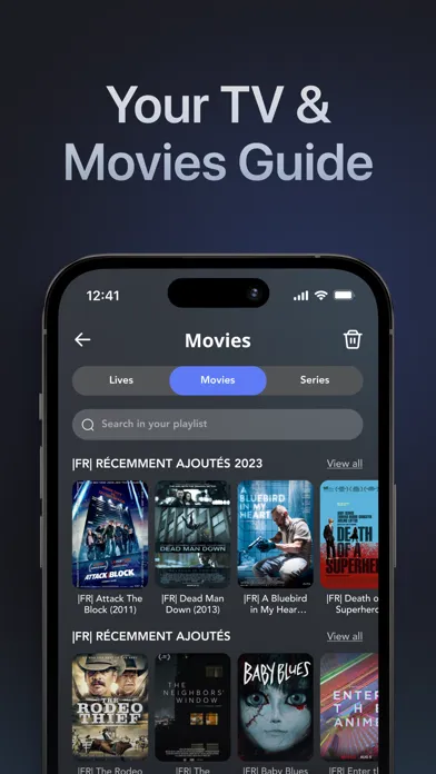 GSE Smart IPTV Player Live TV Screenshots