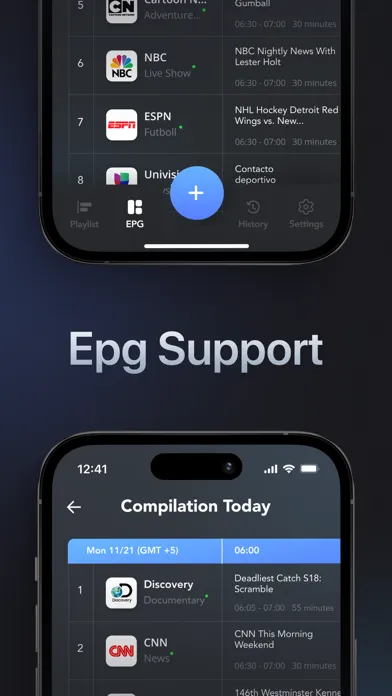 GSE Smart IPTV Player Live TV Screenshots