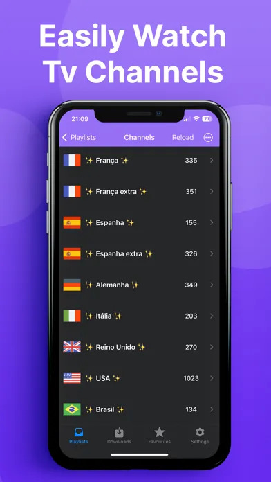 Screenshot di IPTV Smarters GSE - TV Player