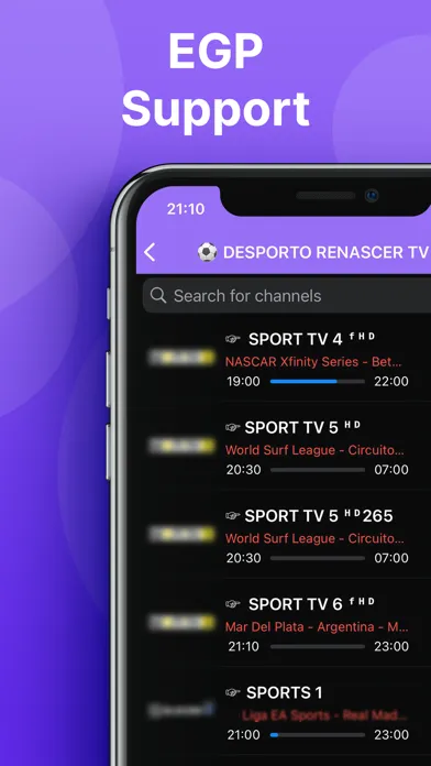 Screenshot di IPTV Smarters GSE - TV Player