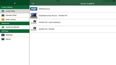 Capturas de pantalla de GSE DLNA PLAYER