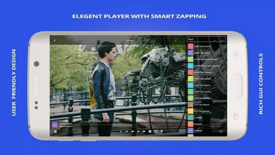Capturas de pantalla de Gse smart iptv player m3u