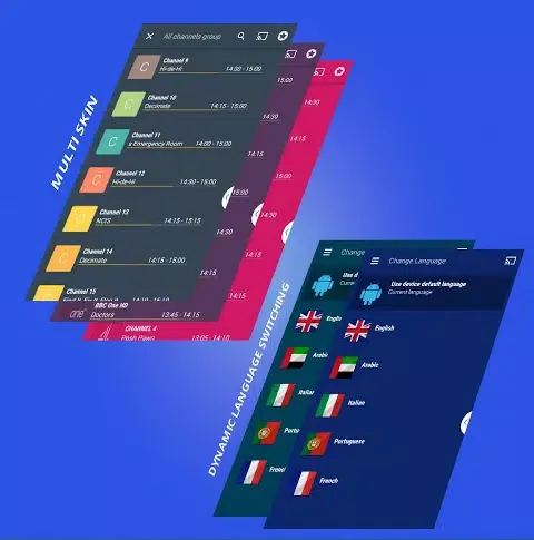 Capturas de pantalla de Gse smart iptv player m3u