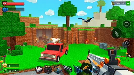 Pixel Combat: Zombies Strike Screenshots