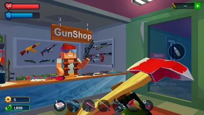 Tangkapan skrin Pixel Combat: Zombie Games 3-D