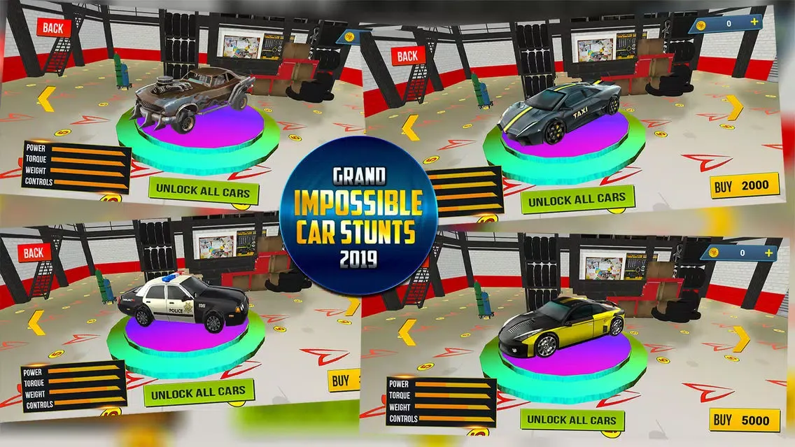 Ultimate Car Stunt Racing 2018 स्क्रीनशॉट
