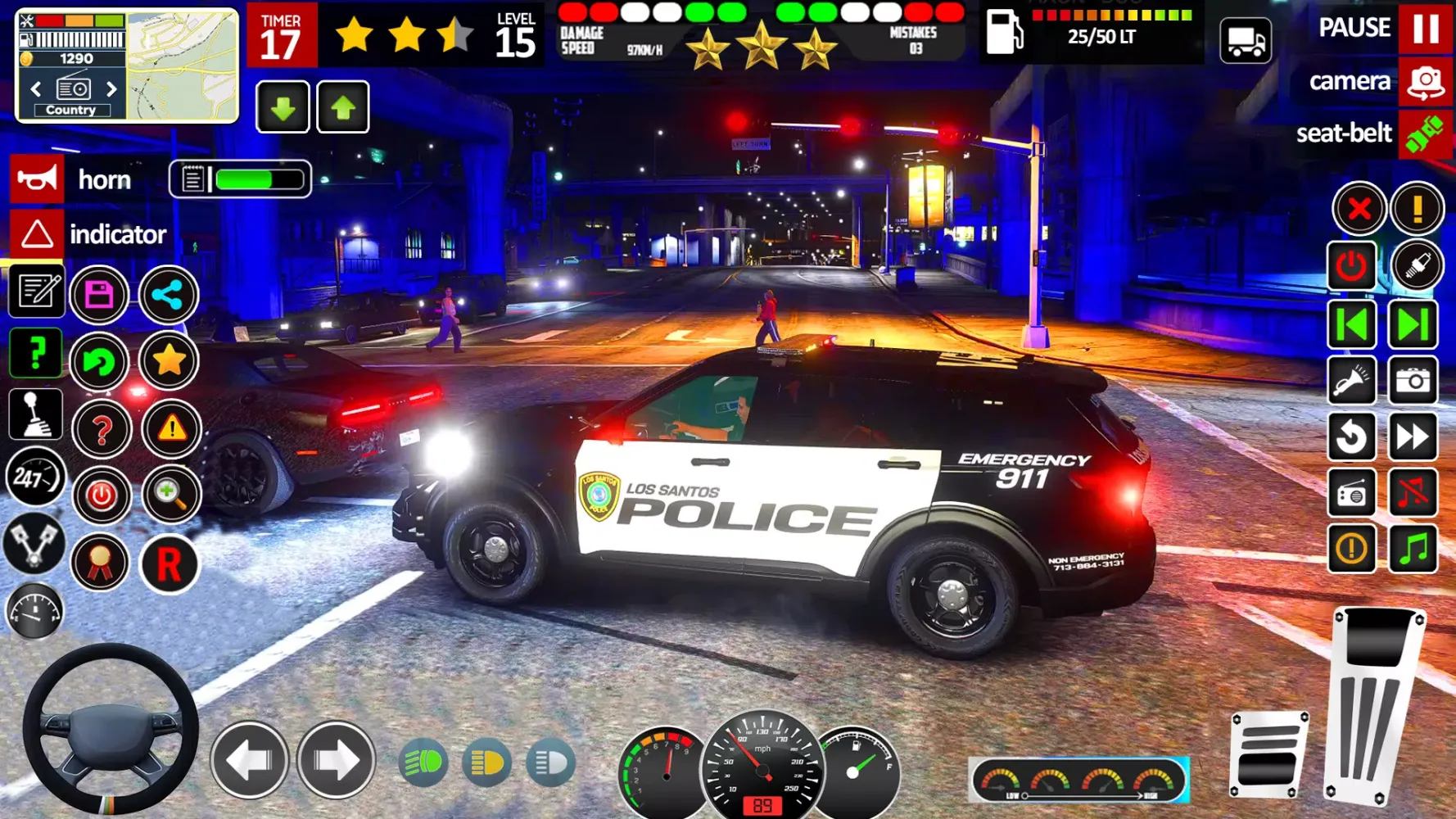 US Police Car Chase: Cop Games スクリーンショット