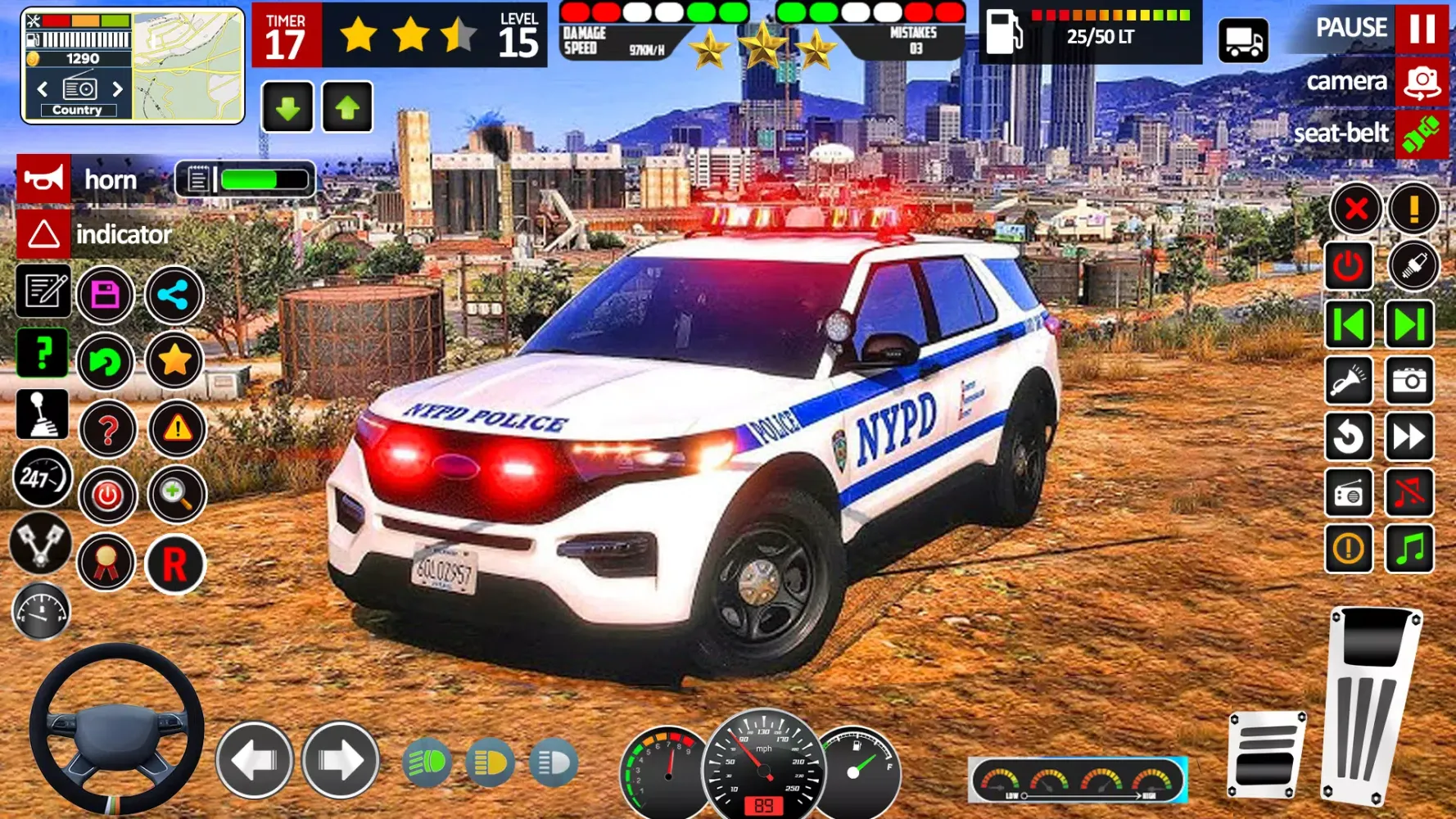US Police Car Chase: Cop Games スクリーンショット