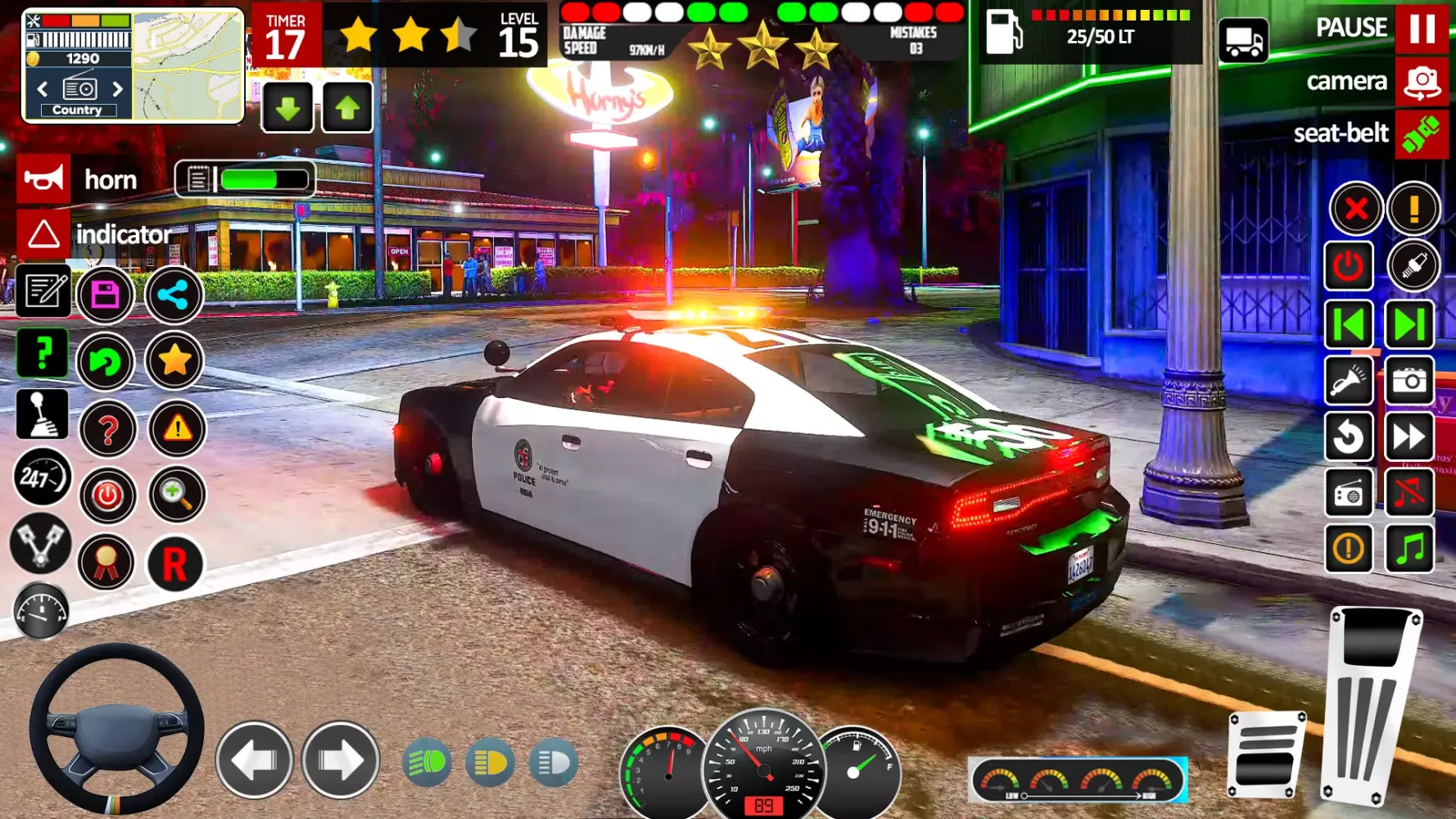 US Police Car Chase: Cop Games スクリーンショット