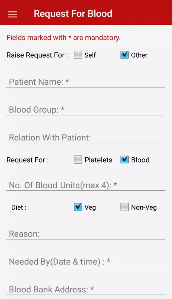 Tangkapan layar Donor on Call