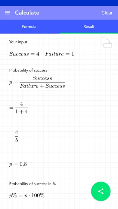 Zrzuty ekranu Bernoulli Experiment