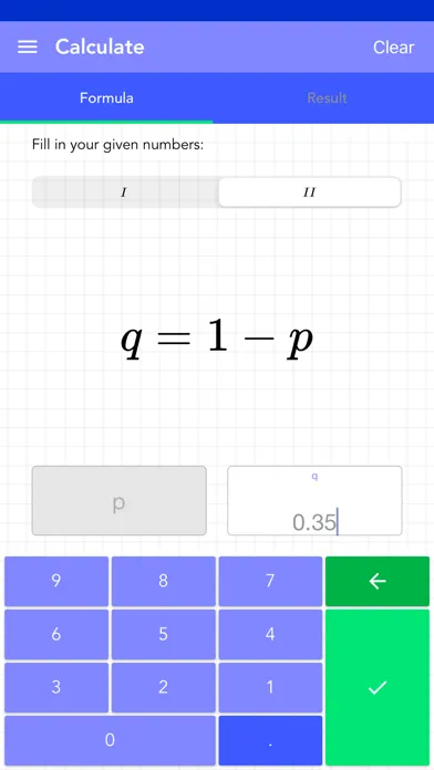 Zrzuty ekranu Bernoulli Experiment