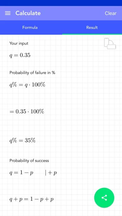 Zrzuty ekranu Bernoulli Experiment