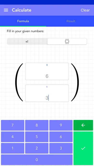 Binomial Coefficient PRO Screenshots