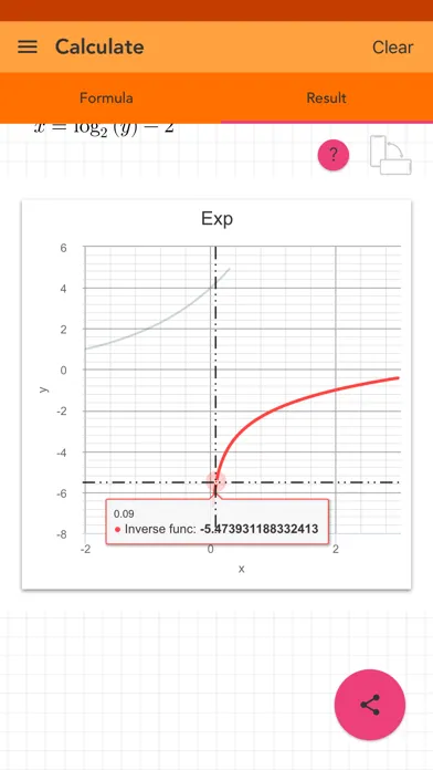 Captures d'écran de Power and Logarithmic function