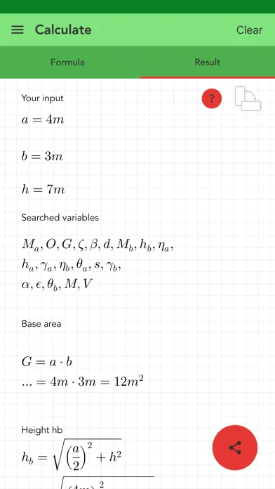 Pyramid Calculator Pro Screenshots