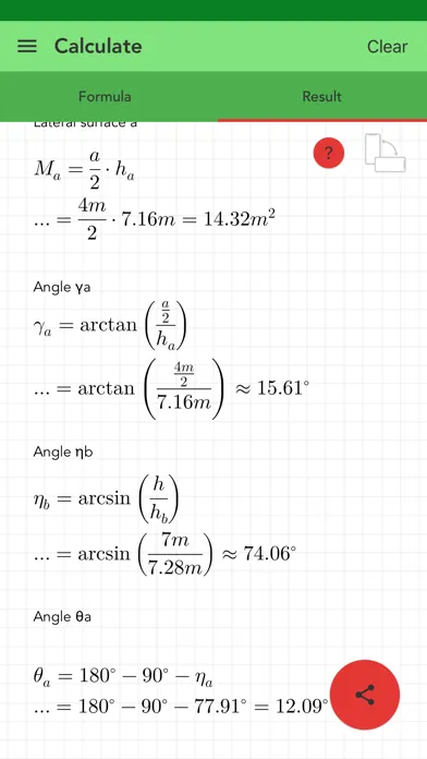 Pyramid Calculator Pro Screenshots