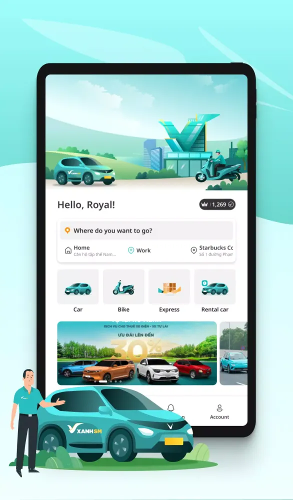Capturas de pantalla de Xanh SM
