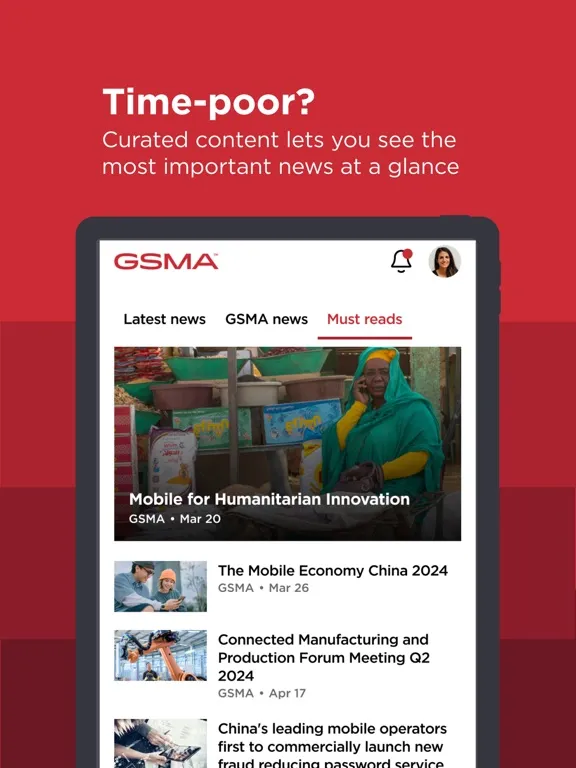 تصاویر GSMA iPad 
