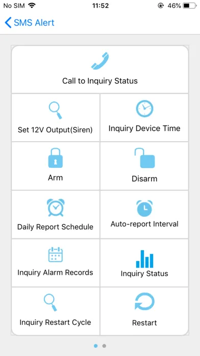 SMS Alert Screenshots
