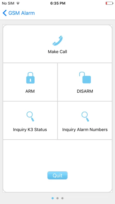 GSM Emergency call alarm system स्क्रीनशॉट