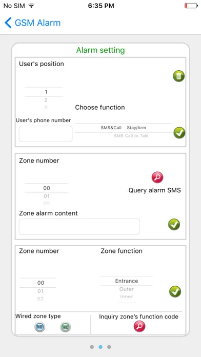 GSM Emergency call alarm system स्क्रीनशॉट