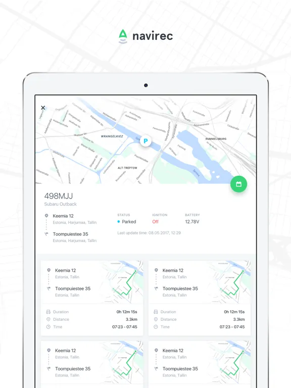 تصاویر Navirec iPad 