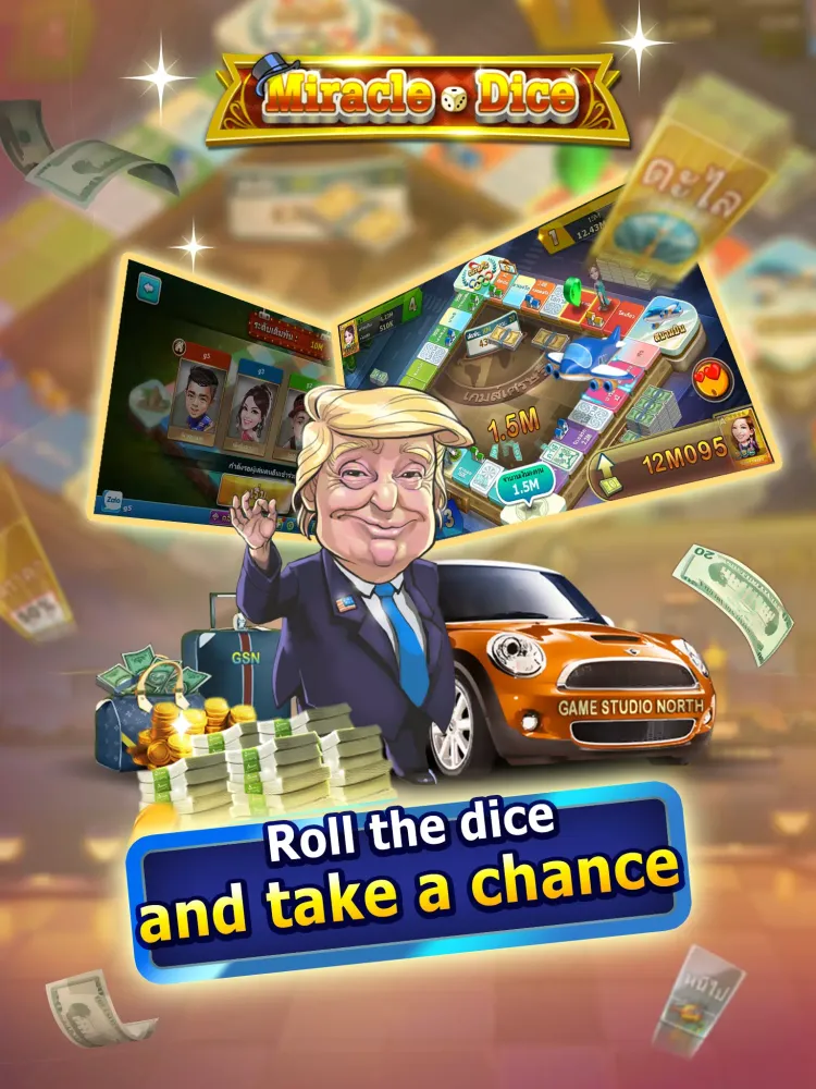 ภาพหน้าจอของ Miracle Dice ZingPlay Global