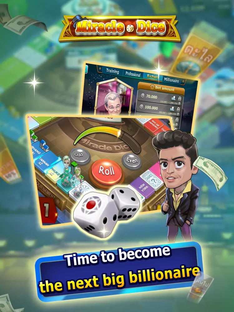 ภาพหน้าจอของ Miracle Dice ZingPlay Global