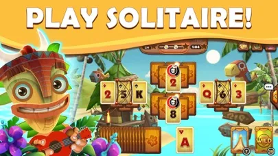 Capturas de pantalla de Tiki Solitaire TriPeaks