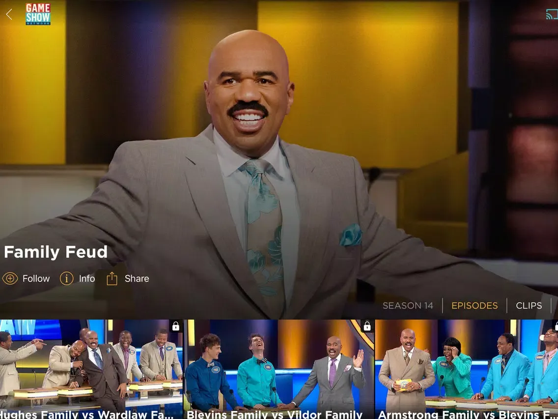 Game Show Network iPad  Ekran Görüntüleri