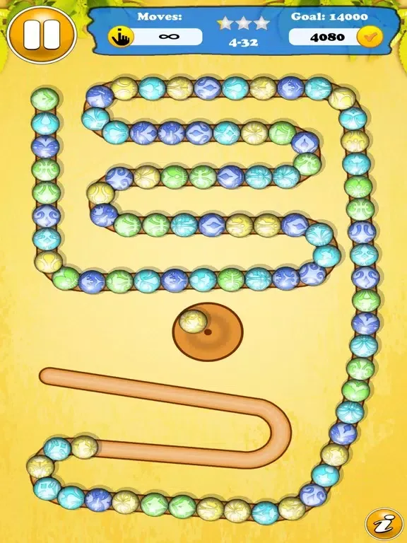 Bubble Spiral Quest iPad  Screenshots