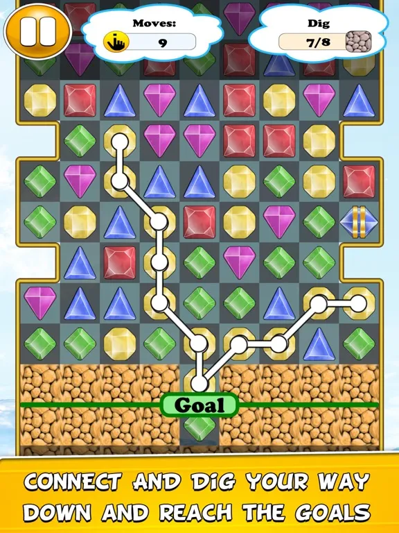 Connect Diamonds Mania iPad  স্ক্রিনশট