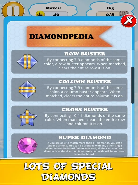 Connect Diamonds Mania iPad  স্ক্রিনশট