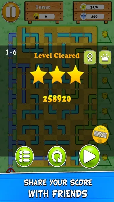 Capturas de tela do Connect Water Pipes