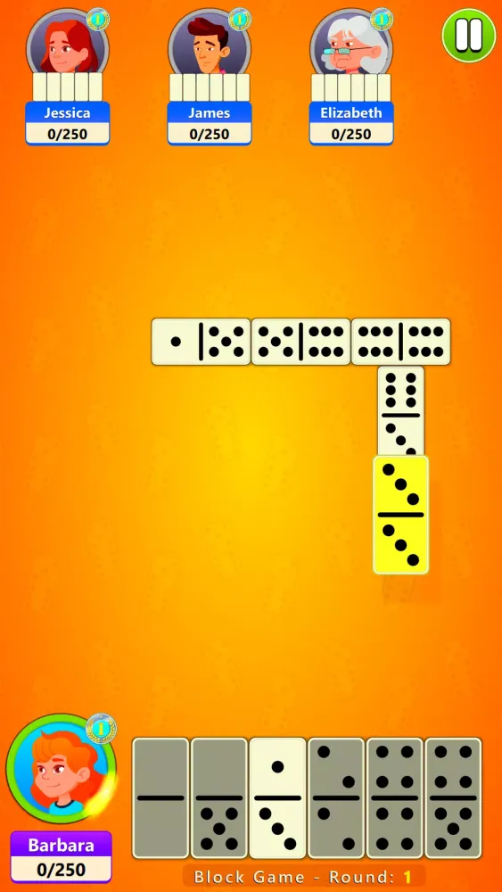 Capturas de pantalla de Dominoes