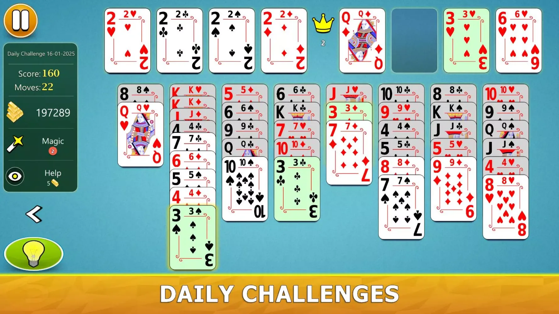 Captures d'écran de FreeCell Solitaire - Card Game