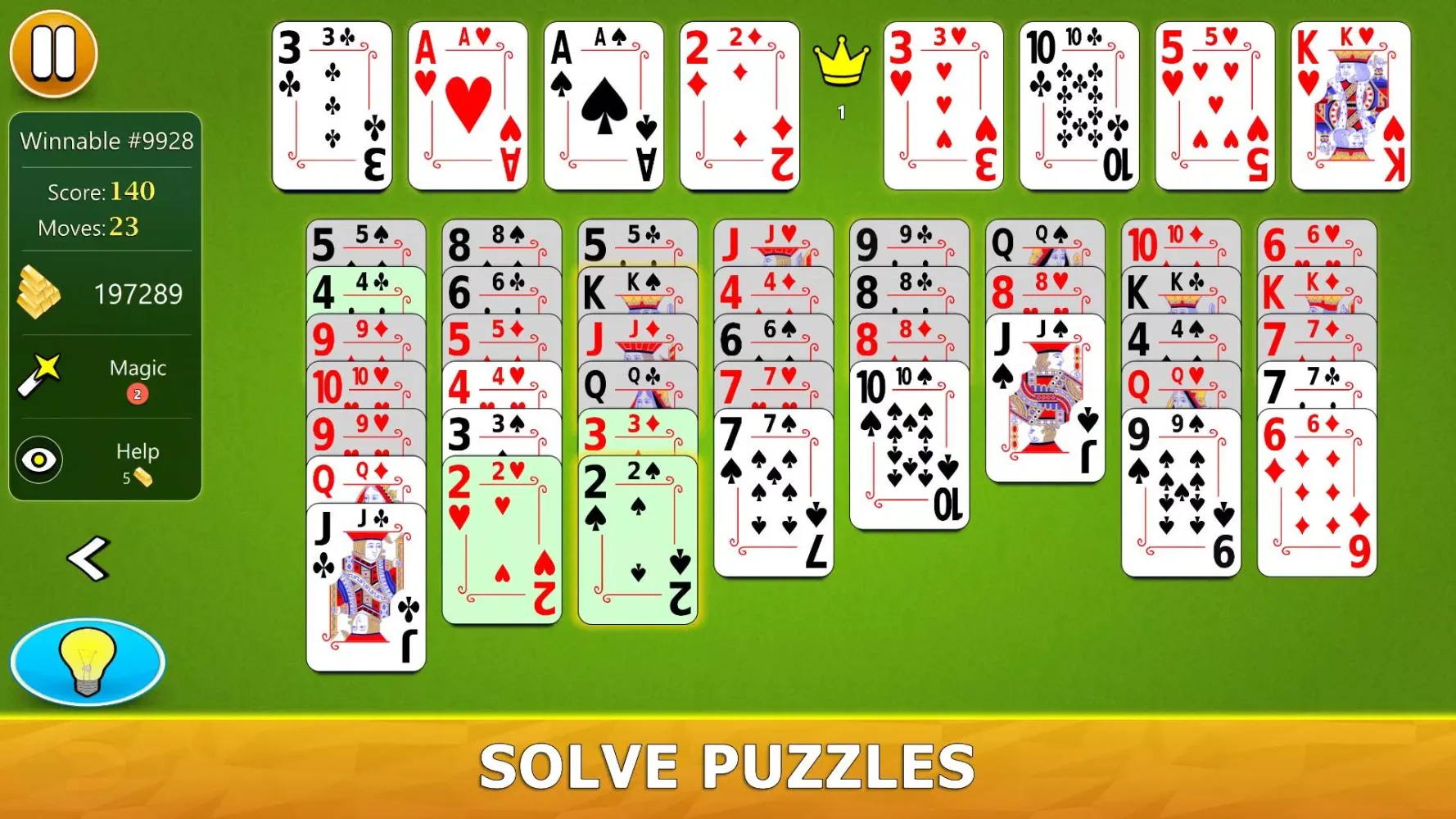 Captures d'écran de FreeCell Solitaire - Card Game
