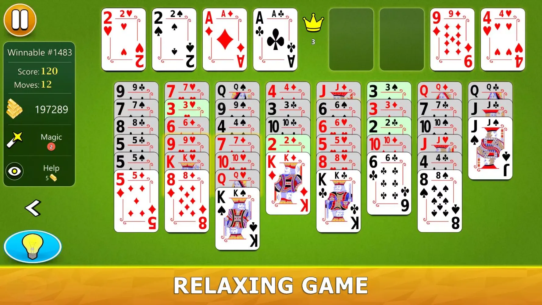 Captures d'écran de FreeCell Solitaire - Card Game