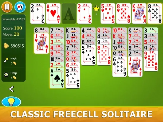 FreeCell Solitaire Mobile iPad  स्क्रीनशॉट