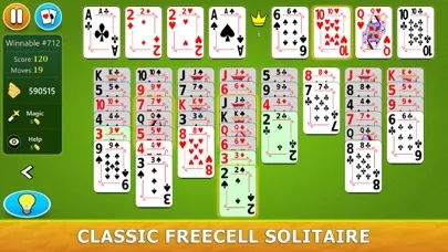 FreeCell Solitaire Mobile स्क्रीनशॉट
