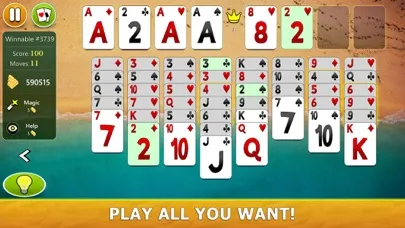 FreeCell Solitaire Mobile स्क्रीनशॉट