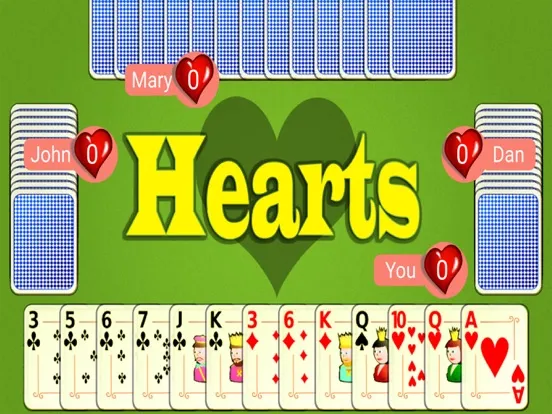 Скриншоты Hearts Mobile iPad 