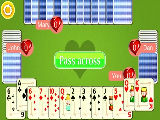 Скриншоты Hearts Mobile iPad 