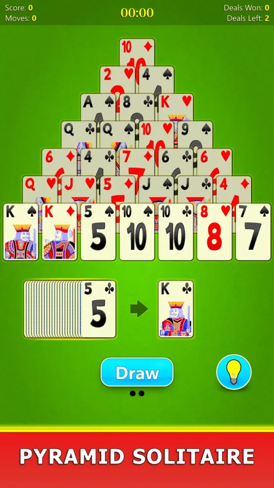 Pyramid Solitaire Mobile Ekran Görüntüleri