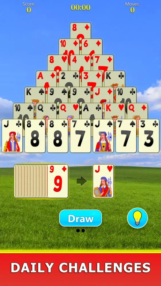 Pyramid Solitaire Mobile Ekran Görüntüleri