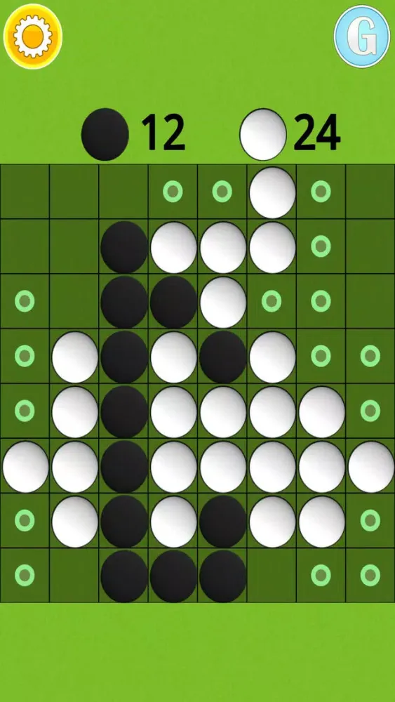 Captures d'écran de Reversi Mobile