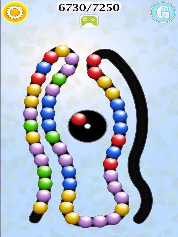 Bubble Spiral Shooter iPad  Screenshots