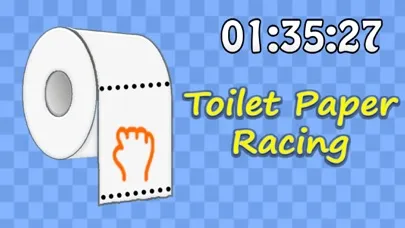 Tangkapan skrin Toilet Paper Racing